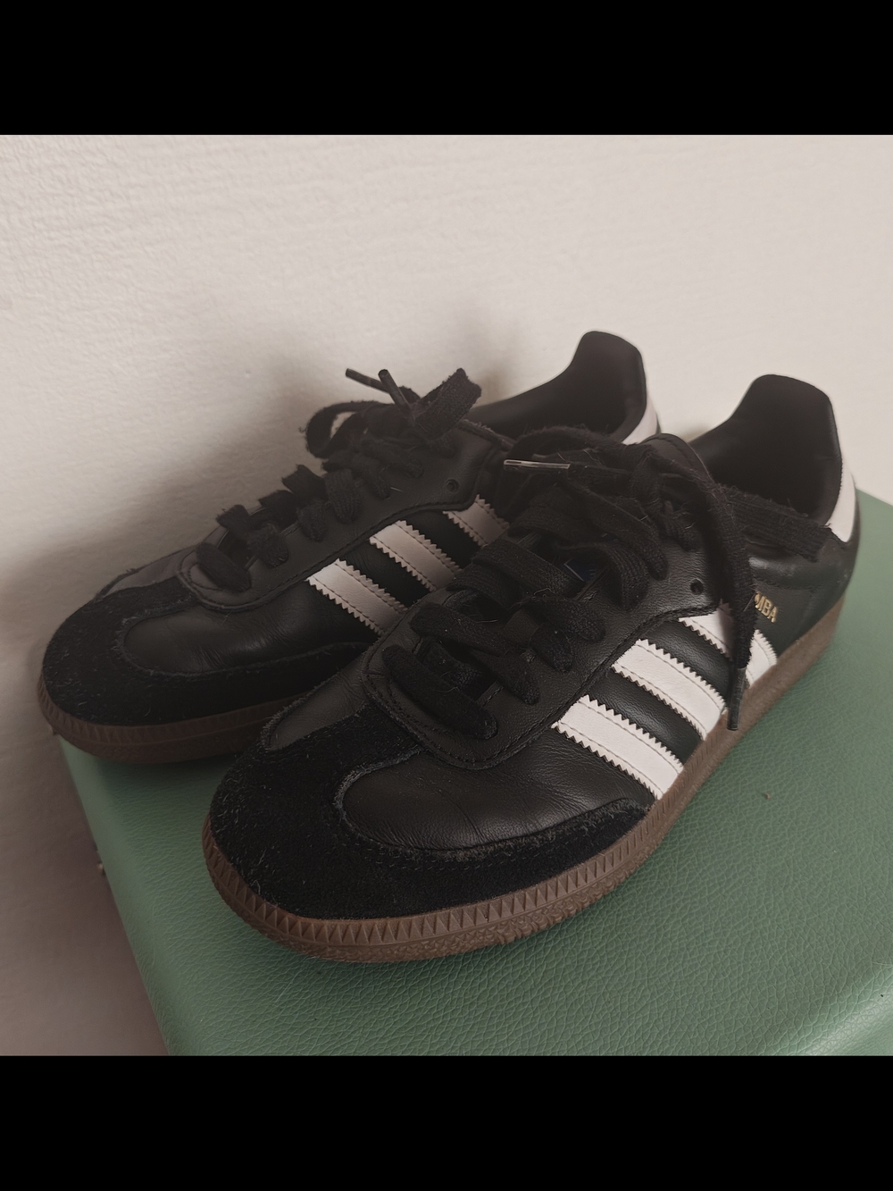Adidas Samba Classic Sneakers in Black & White
